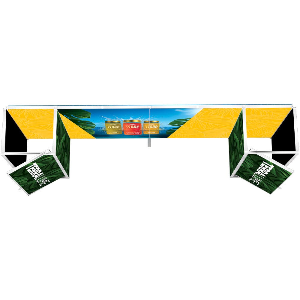 Showbird 65 20 x 10 Configuration D — Single Sided Graphic Package